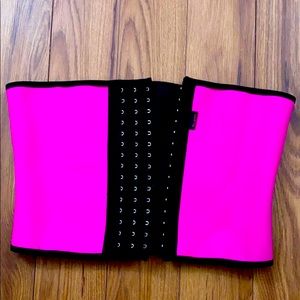 Hot Pink & Black Waist Trainer XL